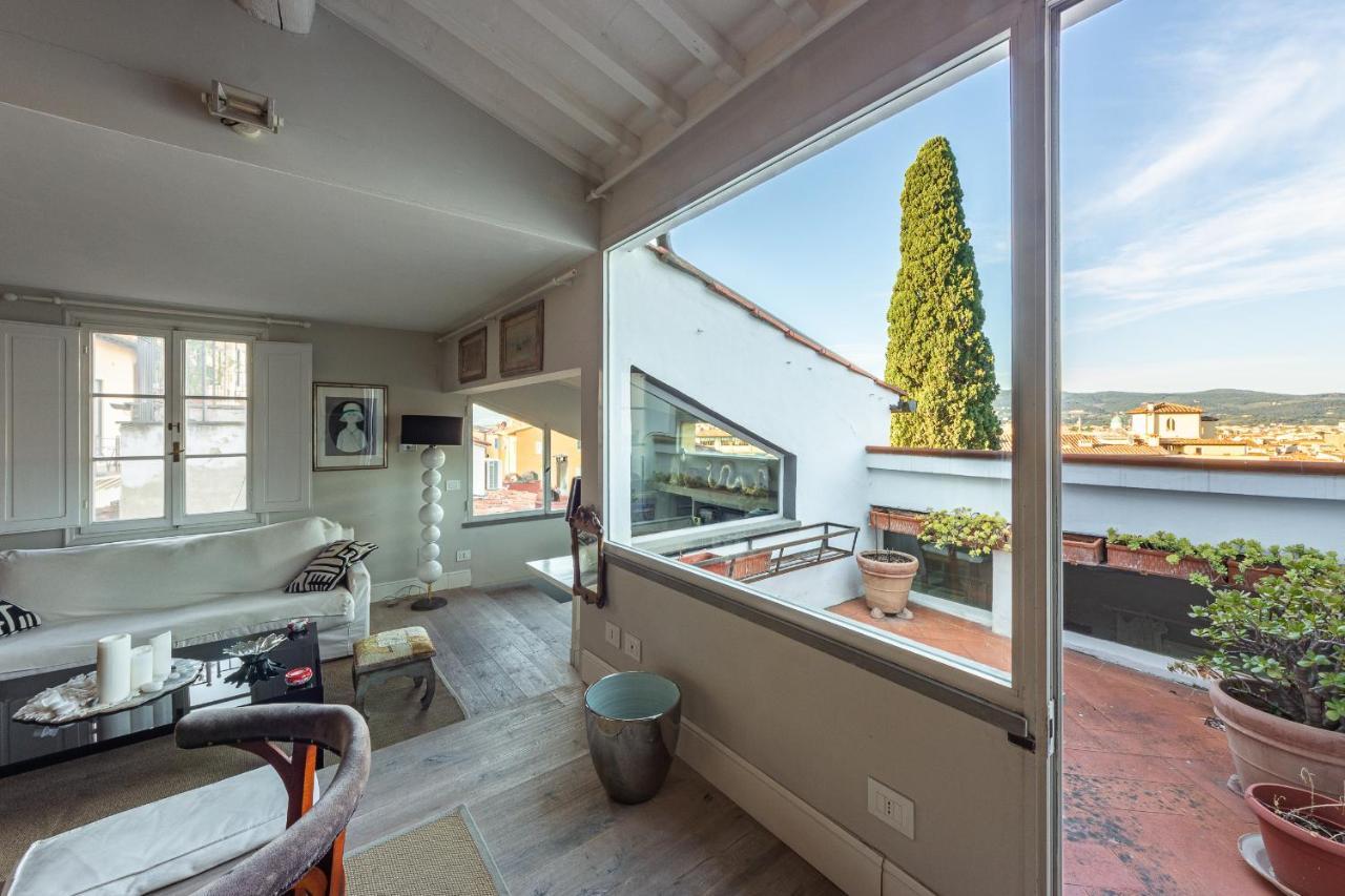Ponte Vecchio - Lussuoso Attico Terrazza Con Vista Διαμέρισμα Φλωρεντία Εξωτερικό φωτογραφία